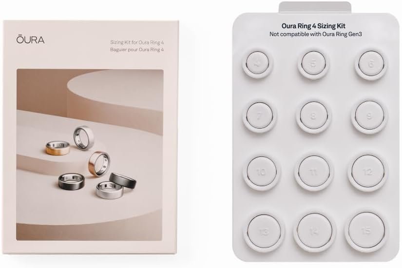 Oura Ring 4 Sizing Kit – Size Before You Buy The Oura ...