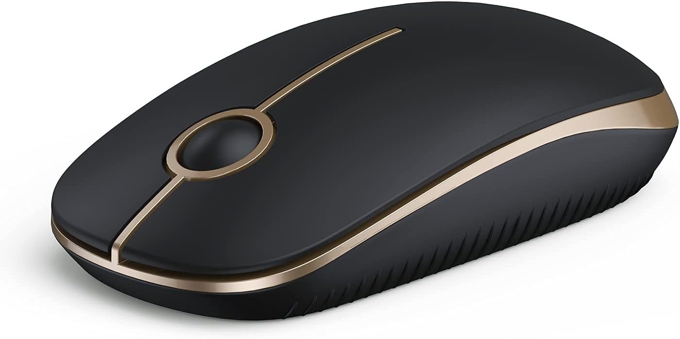 VssoPlor Wireless Mouse, 2.4G Slim Portable Computer Laptop ...