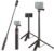 UURig Extendable Selfie Stick Tripod for GoPro Max Hero 10 9 8 7 6 5 4, DJI Osmo Action, Insta 360 One R and More Action Camera（50.7”）