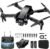 Drone with Camera 1080P HD, Mini Drone for Beginners Kids Adults, Foldable RC Quadcopter with Stable Hover, Trajectory Flight, One Key Take Off/Land, 2 Batteries, Toys for Boys and Girls (Black)