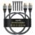 4K HDMI Cable 2 Feet/2 Pack,High Speed 18Gbps Braided HDMI 2.0 Cable Cord,4K@60Hz,2K,1080P,ARC HDR HDCP 3D,Sturdy&Flexible&Untangled&Supreme Texture,Compatible Monitor UHD TV PC PS5 Xbox+5 Ties